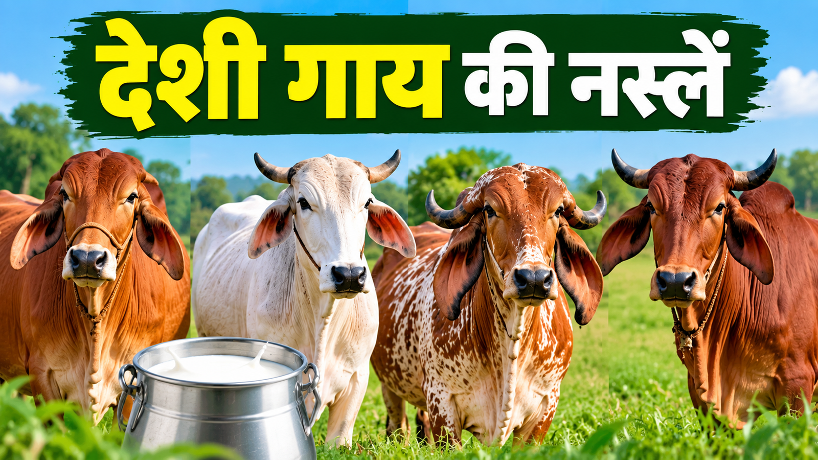 देशी गाय की नस्लें 8 से 18 लीटर दूध देने वाली देशी गाय Desi Gay Ki Naslein