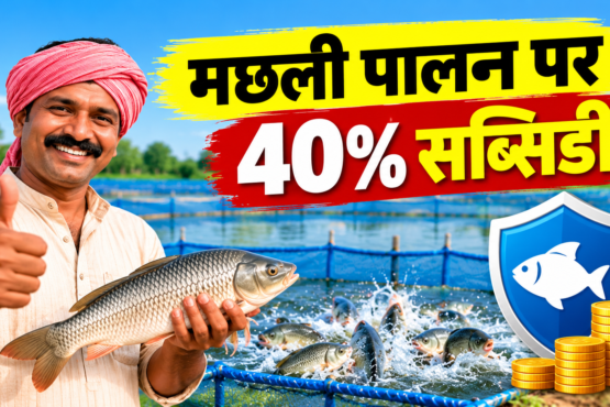 Machhli Palan Par 40% Subsidy