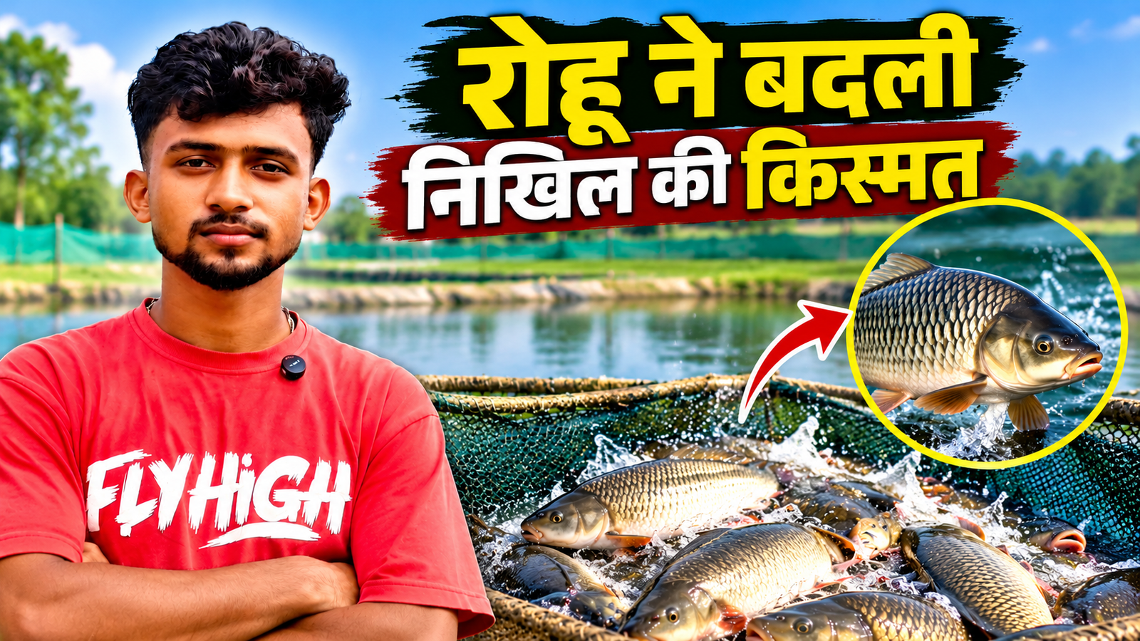 उत्तर प्रदेश के निखिल निषाद ने BSc के साथ मछली पालन से कमाई Nikhil Nishad Fish Farming Success Story