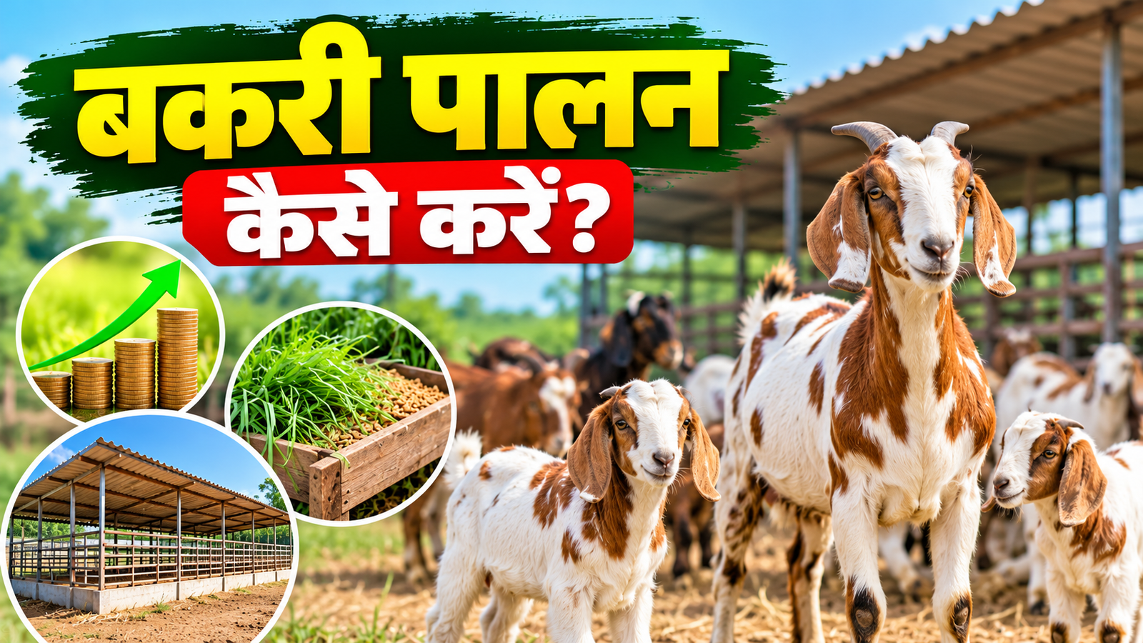 वैज्ञानिक तरीके से बकरी पालन करके बढ़ाएं कमाई, जानें नस्ल, चारा और देखभाल का सही तरीका Bakri Palan Kaise Kare?