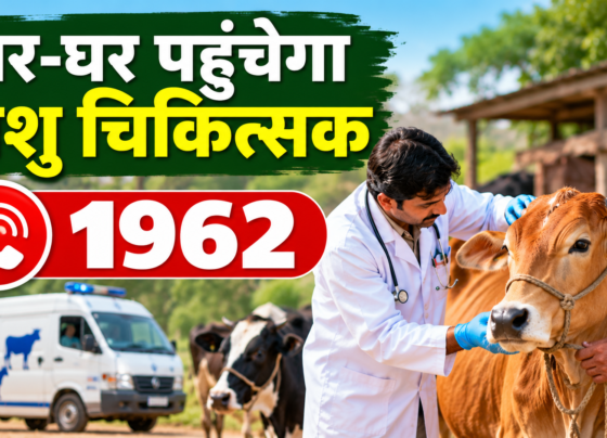 Uttar Pradesh Pashu Chikitsa Helpline Number 1962