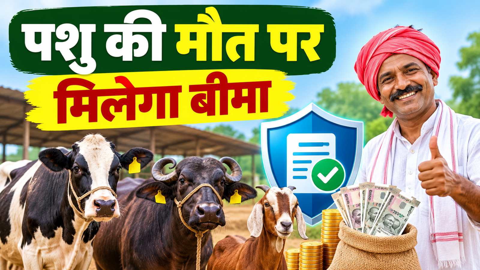 Pashudhan Bima Yojana: पशु की मौत पर मिलेगा बीमा, सरकार दे रही सब्सिडी; जानें जरूरी शर्तें