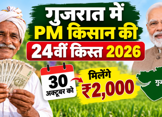Gujarat Mein PM Kisan Ki 24vi Kist 2026