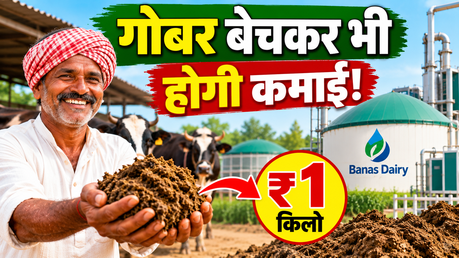 किसानों के लिए अब गोबर बेचकर भी होगी कमाई, जानें पूरी जानकारी Banas Dairy Gobar Kharid Yojana 2026