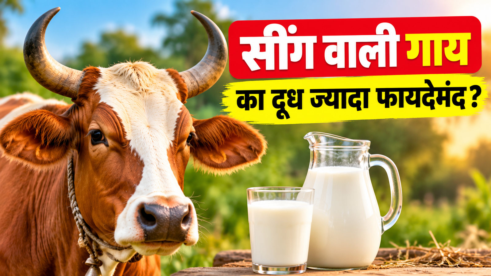 सींग वाली गाय का दूध ज्यादा फायदेमंद है या नहीं? Horn Wali Gay Ka Doodh