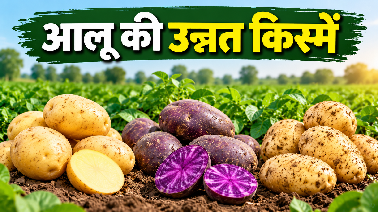 आलू की उन्नत खेती से  70 से 90 दिन में तैयार होती हैं ये 3 किस्में, 400 क्विंटल तक पैदावार Aalu Ki Unnat Kismein