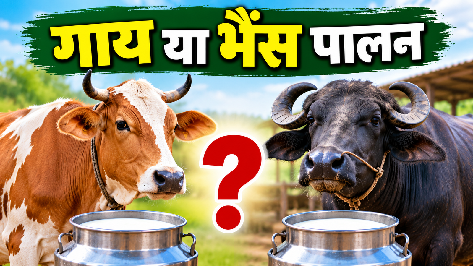 गाय या भैंस पालन में कौन फायदेमंद है? जानें दूध का भाव, कमाई और सरकारी सब्सिडी Gay Ya Bhains Palan Mein Kaun Faydemand Hai?