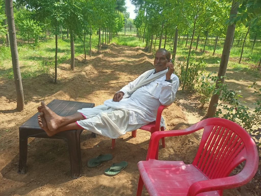 Ramkishor Meena Chandan Ki Kheti Success Story